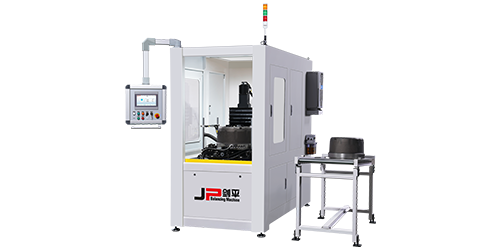 剎車鼓立式橫鉆全自動平衡機帶桁架